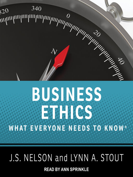 Title details for Business Ethics by J.S. Nelson - Available